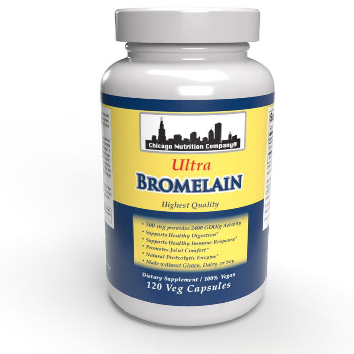 Chicago Nutrition Company Ultra Bromelain - 120 Capsules