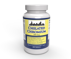 Chicago Nutrition Company Chelated Chromium 200mcg - 100 tabs