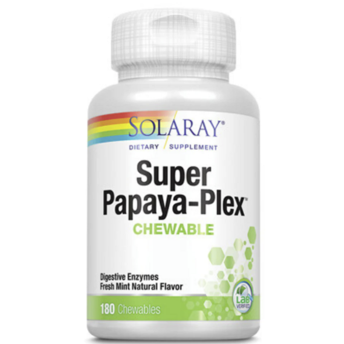 Solaray Super Papaya-Plex 180 chewables