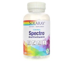 Solaray Spectro Iron Free 360 Capsules