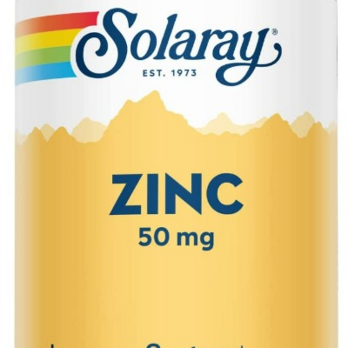 Solaray Zinc 50mg 100VegCaps