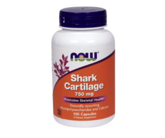 NOW FOODS Shark Cartilage 750mg 100 capsules