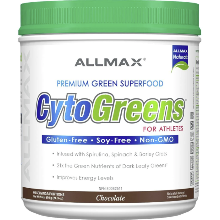 Allmax CytoGreens 60serving Chocolate 690g