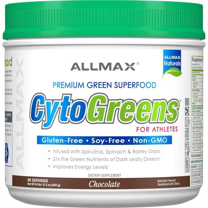 Allmax Cytogreens Chocolate 345g - 30 Servings