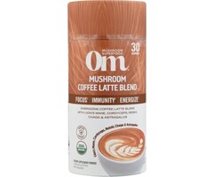 Om Mushroom Coffee Latte Blend 8.47 oz