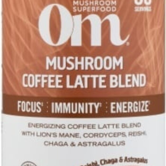 Om Mushroom Coffee Latte Blend 8.47 oz