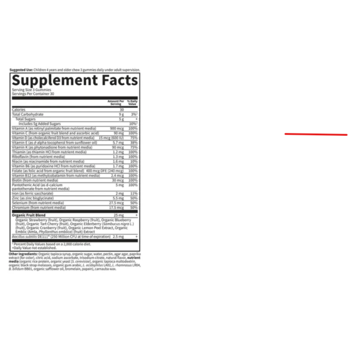 Garden of Life Vitamin Code Gummies - Kids