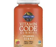 Garden of Life Vitamin Code Gummies - D3 & K2 - 45Gummies