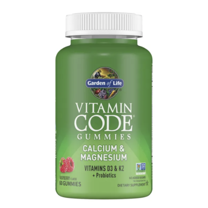 Garden of Life Vitamin Code Calcium & Magnesium Gummies - 60ct