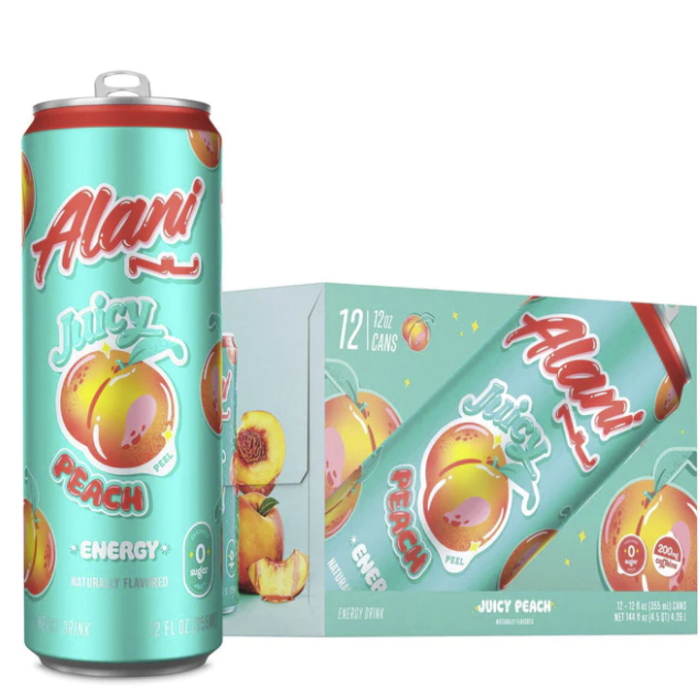 AlaniNu Alani Nu Energy Drink - Juicy Peach