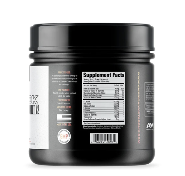 american metabolix American Metabolix Havok - Rainbow Chaos - 25 Servings