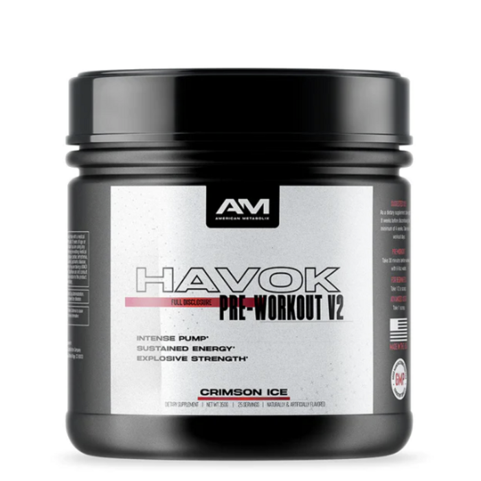 american metabolix American Metabolix Havok - Crimson Ice - 25 Servings