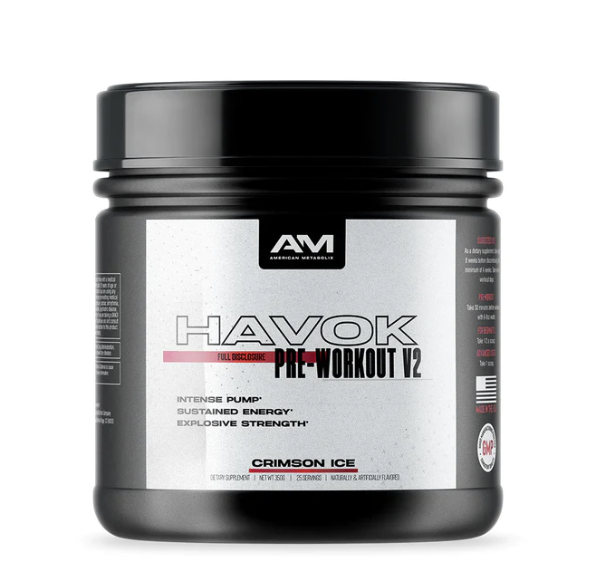 american metabolix American Metabolix Havok - Crimson Ice - 25 Servings