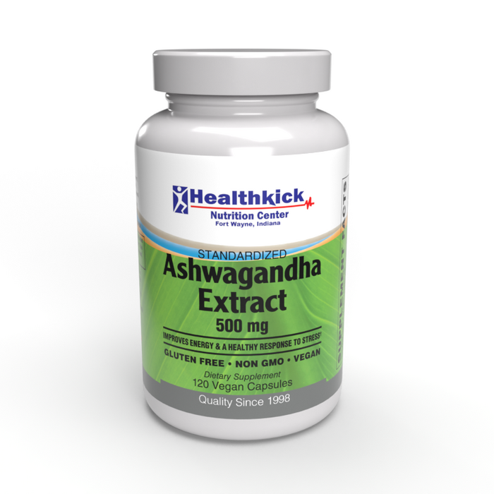 Healthkick Nutrition Center Ashwagandha Extract 500mg - 120 vegan capsules