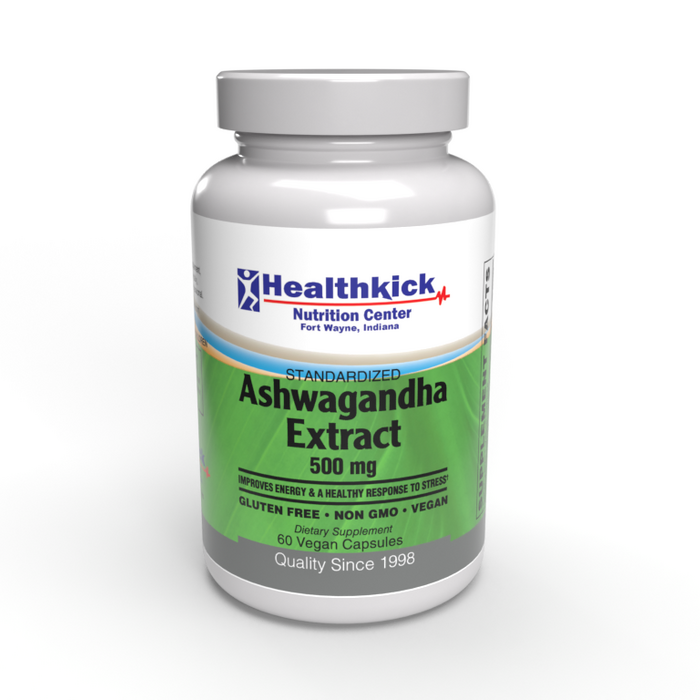 Healthkick Nutrition Center Ashwagandha Extract 500mg - 60 vegan capsules