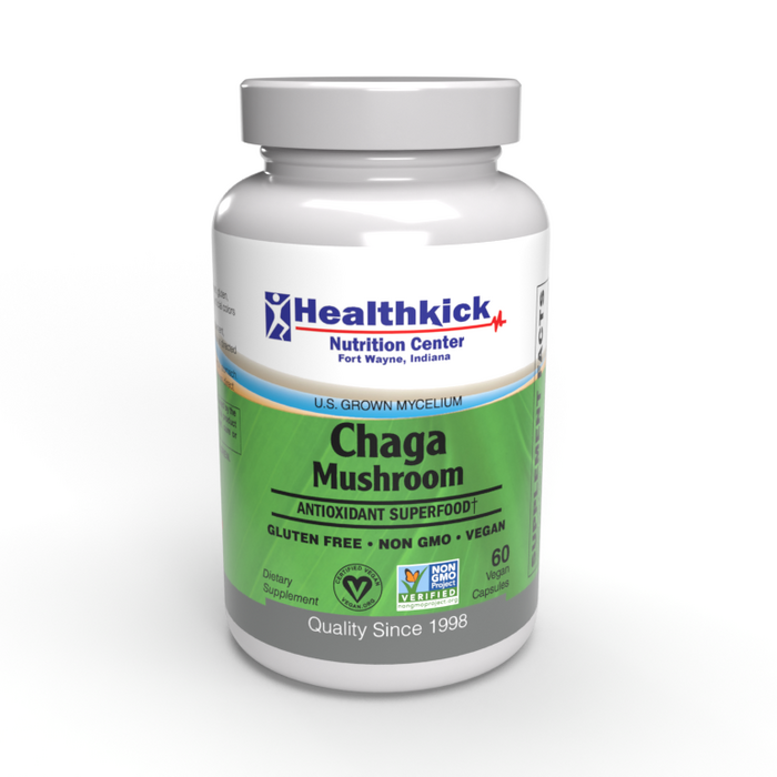 Healthkick Nutrition Center Chaga Mushroom - 60 capsules