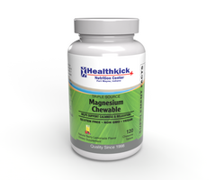 Healthkick Nutrition Center Magnesium Chewable 120 Chewable Tablets - Berry Lemonade