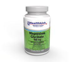 Healthkick Nutrition Center Magnesium Glycinate 400mg - 90 vegetarian capsules