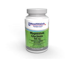 Healthkick Nutrition Center Magnesium Glycinate 400mg - 90 vegetarian capsules