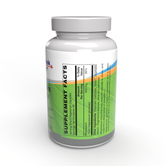 Healthkick Nutrition Center Magnesium Glycinate 400mg - 90 vegetarian capsules