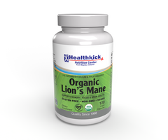 Healthkick Nutrition Center Organic Lion’s Mane 120 veg capsules