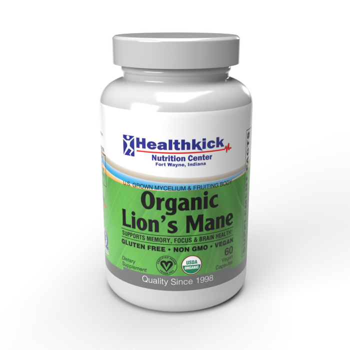 Healthkick Nutrition Center Organic Lion’s Mane - 60 capsules