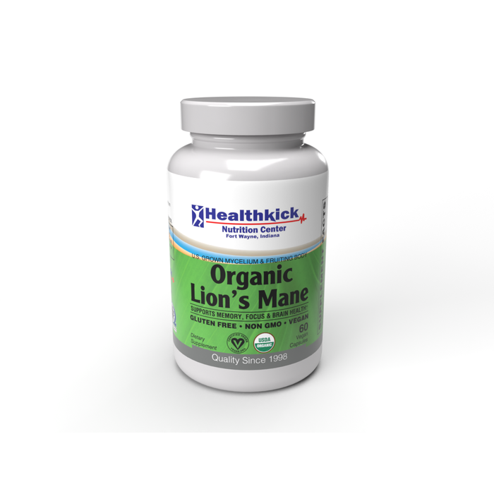Healthkick Nutrition Center Organic Lion’s Mane - 60 capsules