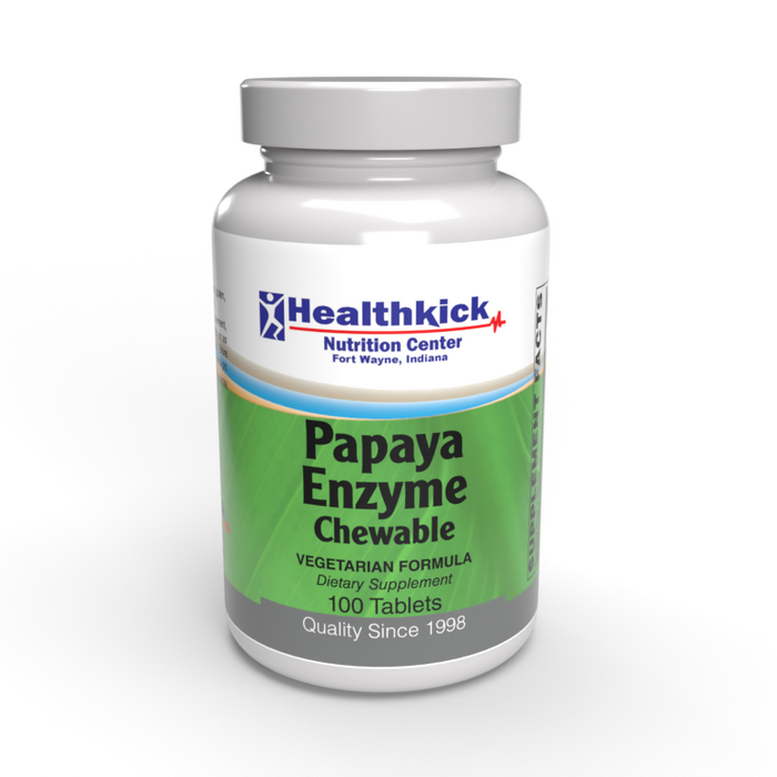 Healthkick Nutrition Center Papaya Enzyme Chewable - 100 count