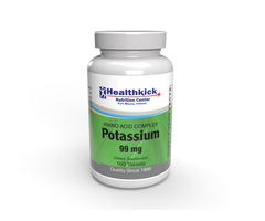 Healthkick Nutrition Center Potassium 99 mg 100 tablets