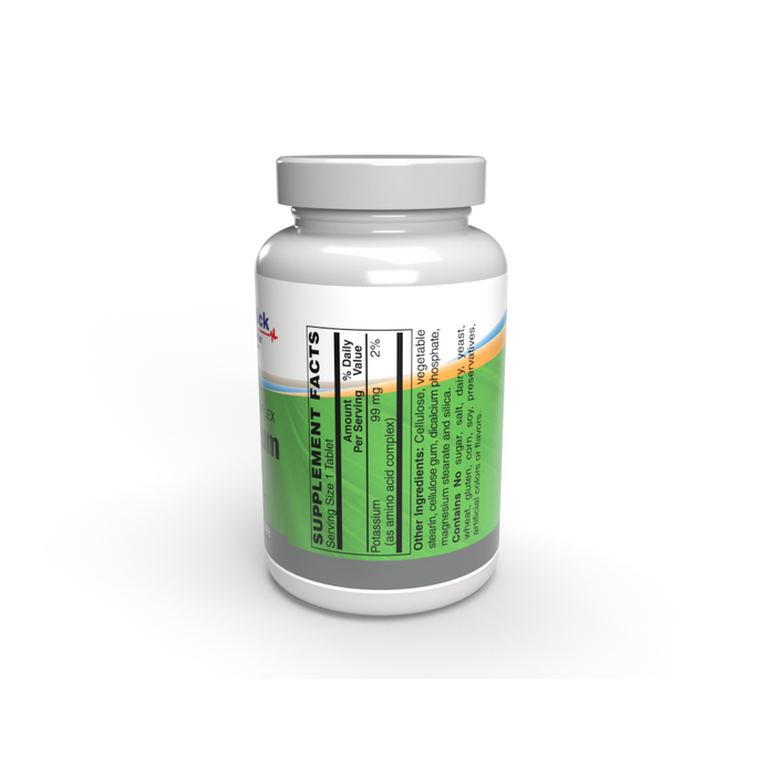 Healthkick Nutrition Center Potassium 99 mg 100 tablets