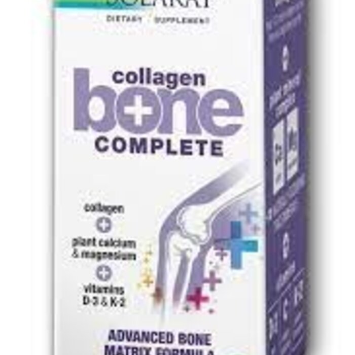 Solaray Collagen Bone Complete w/ Cal, Mag, D-3 & K2