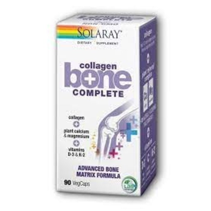 Solaray Collagen Bone Complete w/ Cal, Mag, D-3 & K2