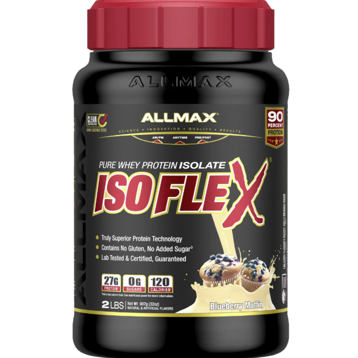 Allmax Isoflex 2lb - Blueberry Muffin