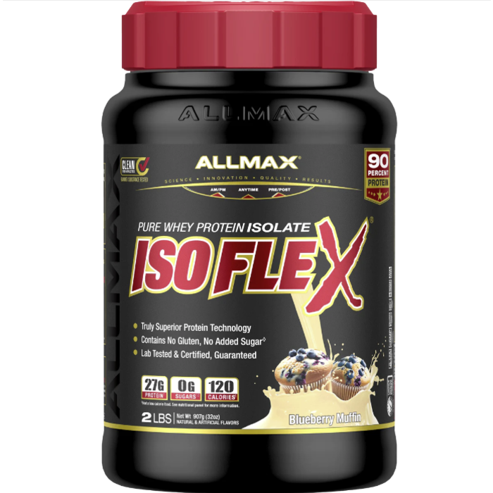 Allmax Isoflex 2lb - Blueberry Muffin