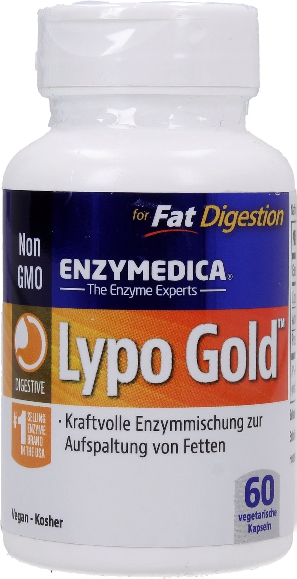 Enzymedica Enzymedica Lypo Gold - 60 Capsules
