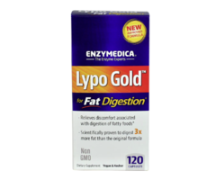 Enzymedica Lypo Gold for Fat Digestion - 120 caps