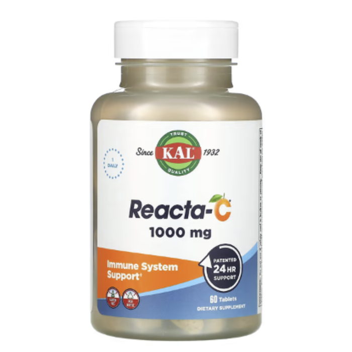 KAL Reacta-C 1,000 mg - 60 tablets