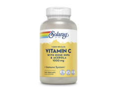 Solaray Vitamin C Timed Release -- 1000 mg - 250 VegCaps