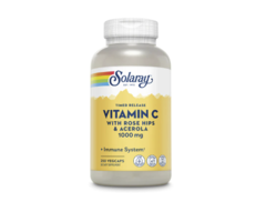 Solaray Vitamin C Timed Release -- 1000 mg - 250 VegCaps