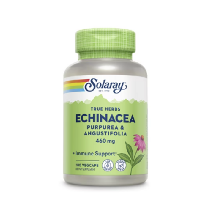 Solaray Echinacea Purpurea & Angustifolia -- 460 mg - 180 VegCaps