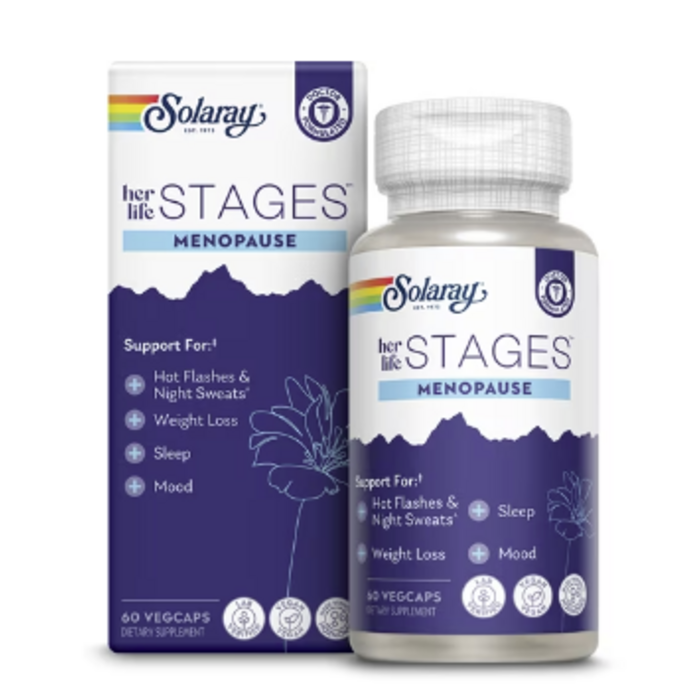 Solaray Her Life Stages Menopause Support -- 60 VegCaps