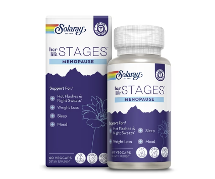 Solaray Her Life Stages Menopause Support -- 60 VegCaps