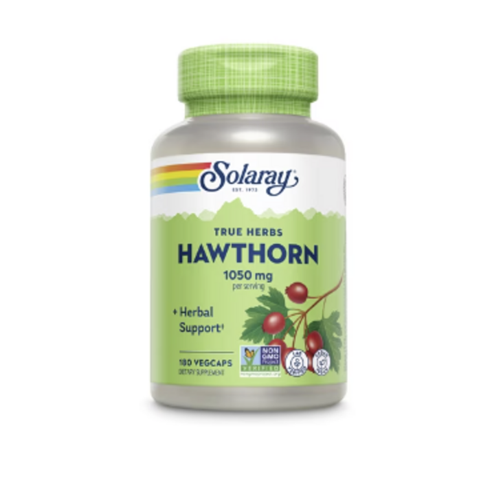 Solaray Hawthorn Whole Berry -- 525 mg - 180 VegCaps