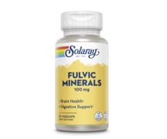 Solaray Fulvic Minerals -- 100 mg - 30 Vegetarian Capsules
