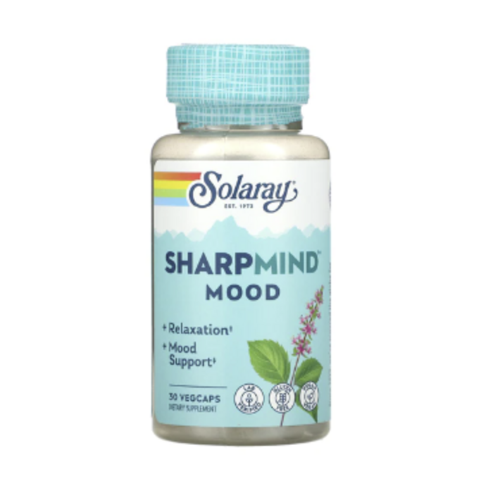 Solaray Sharpmind Mood -- 30 VegCaps