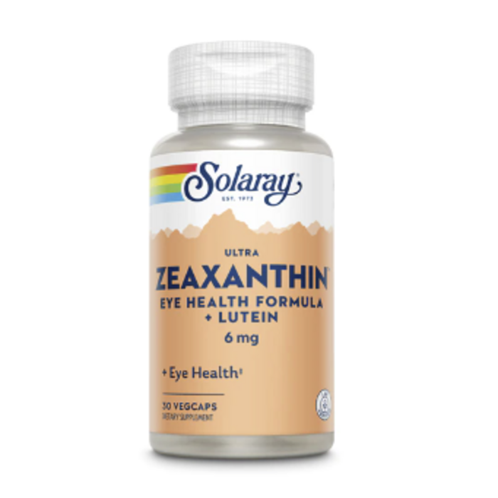 Solaray Ultra Zeaxanthin™ -- 6 mg - 30 VegCaps