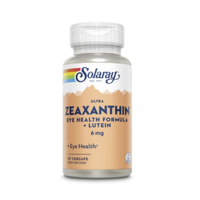 Solaray Ultra Zeaxanthin™ -- 6 mg - 30 VegCaps