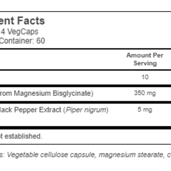 Solaray Magnesium Glycinate -- 350 mg - 240 VegCaps