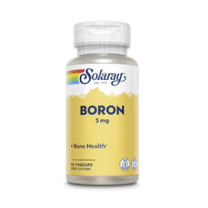 Solaray Boron -- 3 mg - 60 VegCaps