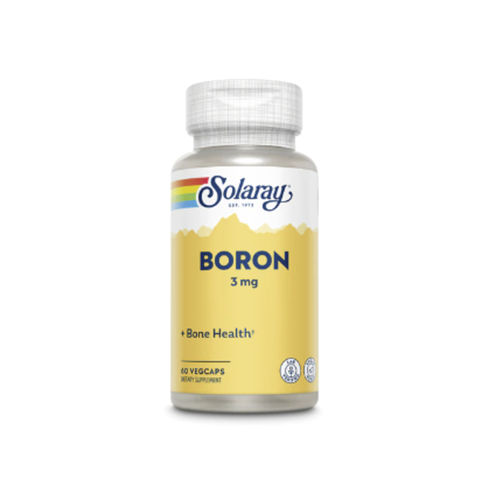 Solaray Boron -- 3 mg - 60 VegCaps
